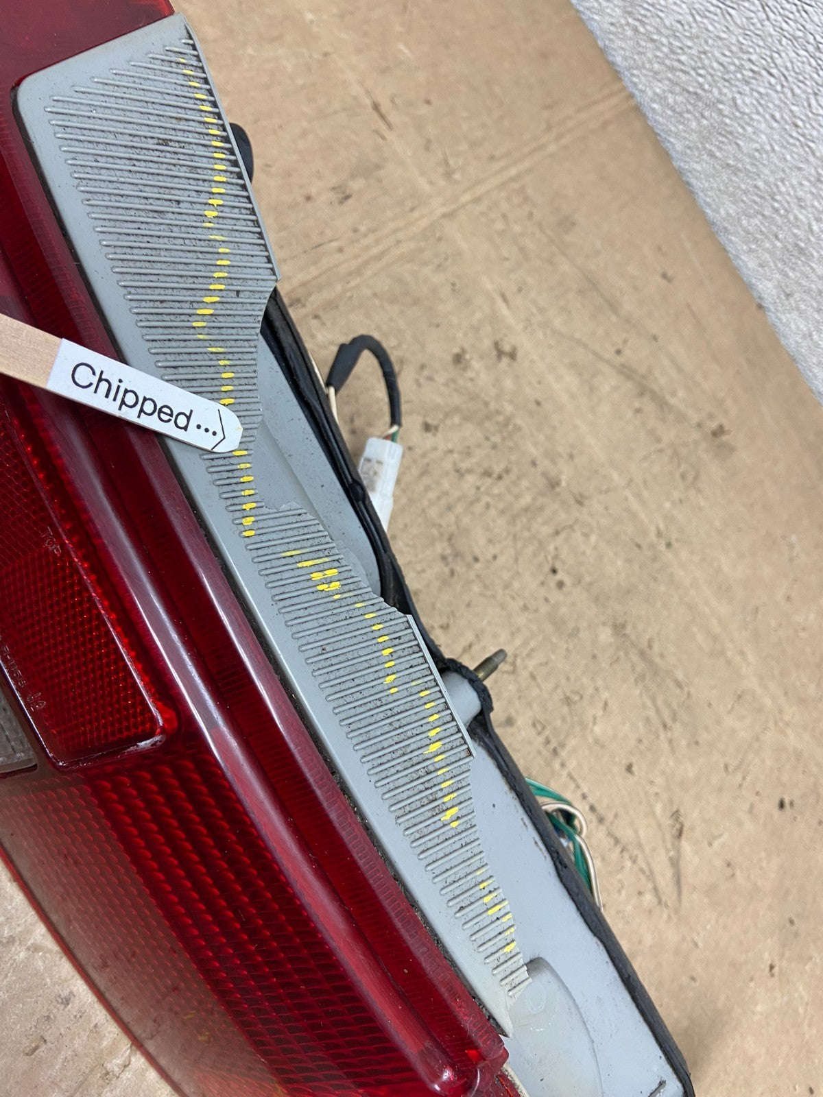 1995 to 1999 Toyota Paseo Right Passenger RH Side Tail Light Y6081 PS4