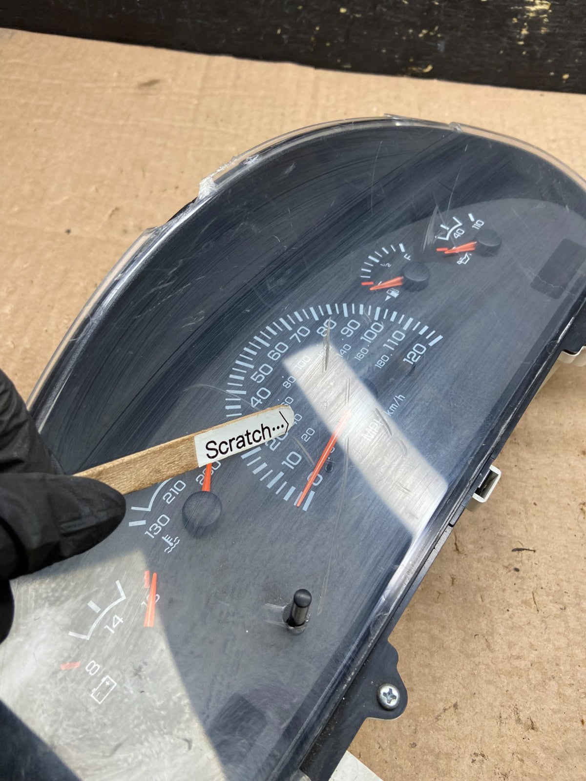 2001-2003 Dodge Van 1500 2500 3500 Speedometer Gauge Cluster OEM z0238 DG1