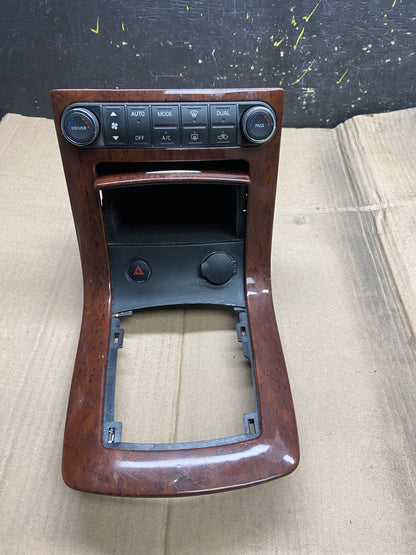 2007 2008 Nissan Maxima Climate Control Shifter Floor Bezel Trim OEM X1661 DG1