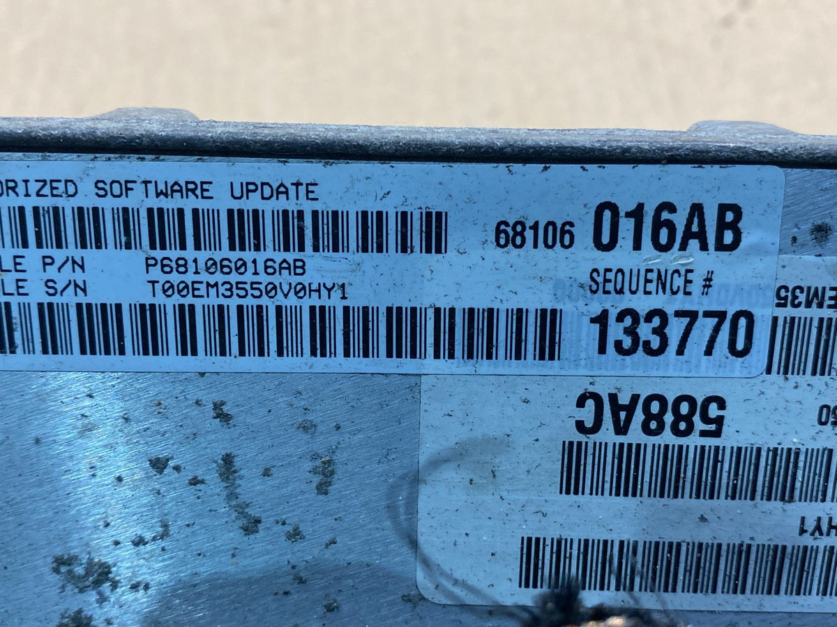 2011 Jeep Grand Cherokee 3.6L ECM ECU Engine Control Computer Modul ah3178 DG2