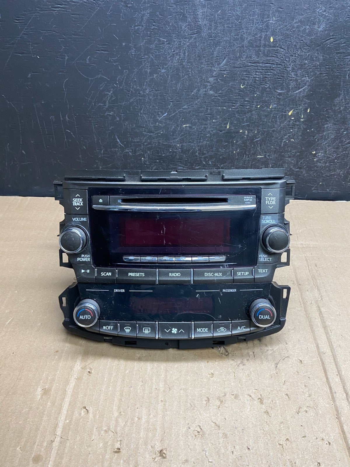 2011 2012 Toyota Avalon AM FM CD Radio Screen Display Receiver AE1722 DG0