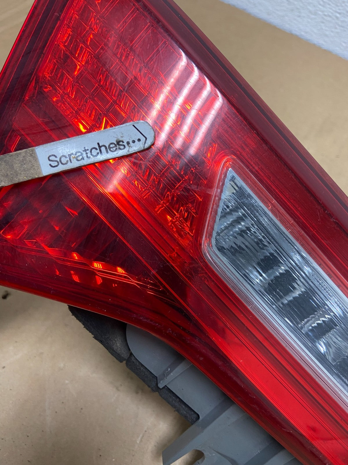 2013 2014 2015 Acura ILX Left Driver LH Side Tail Light Inner AD2627 DW3
