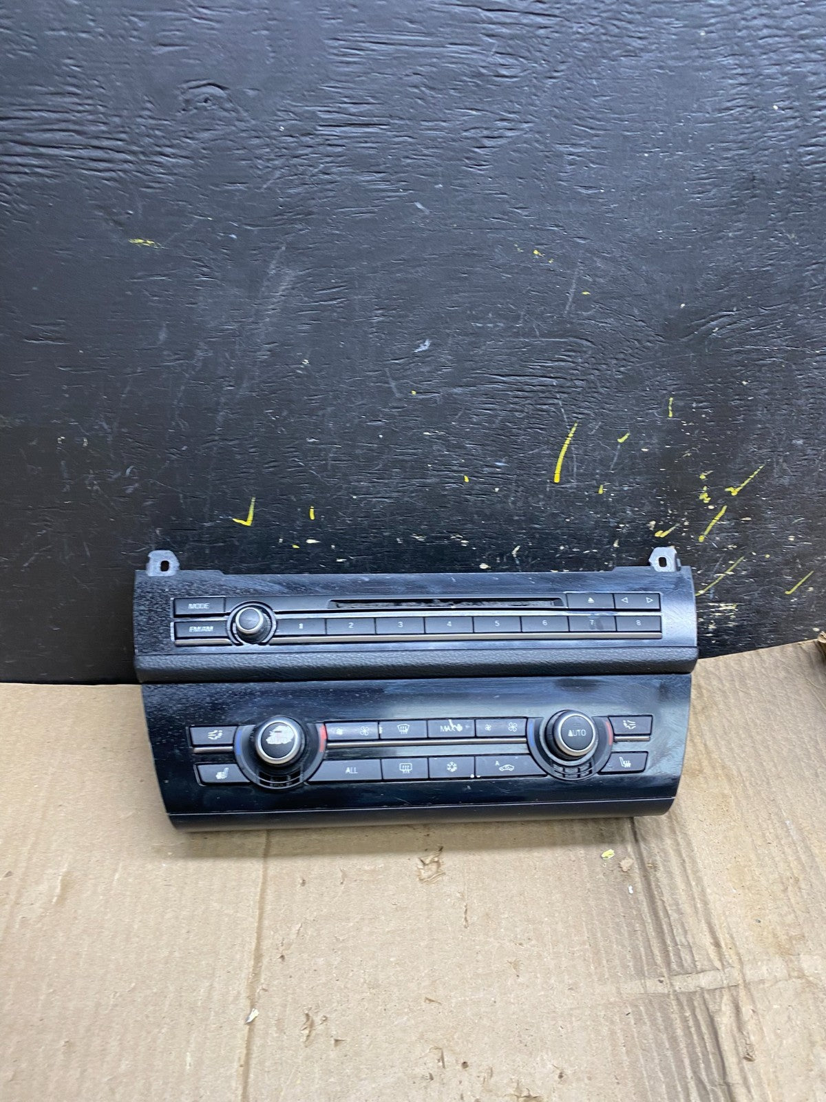 2011 to 2016 Bmw 528i Ac Heater Radio Panel Climate Control 9241241-01  X1839 DG0