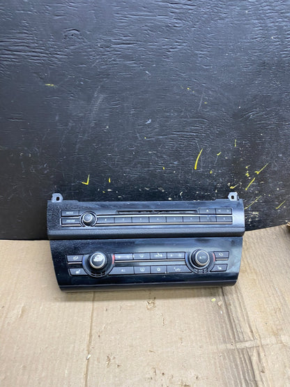 2011 to 2016 Bmw 528i Ac Heater Radio Panel Climate Control 9241241-01  X1839 DG0