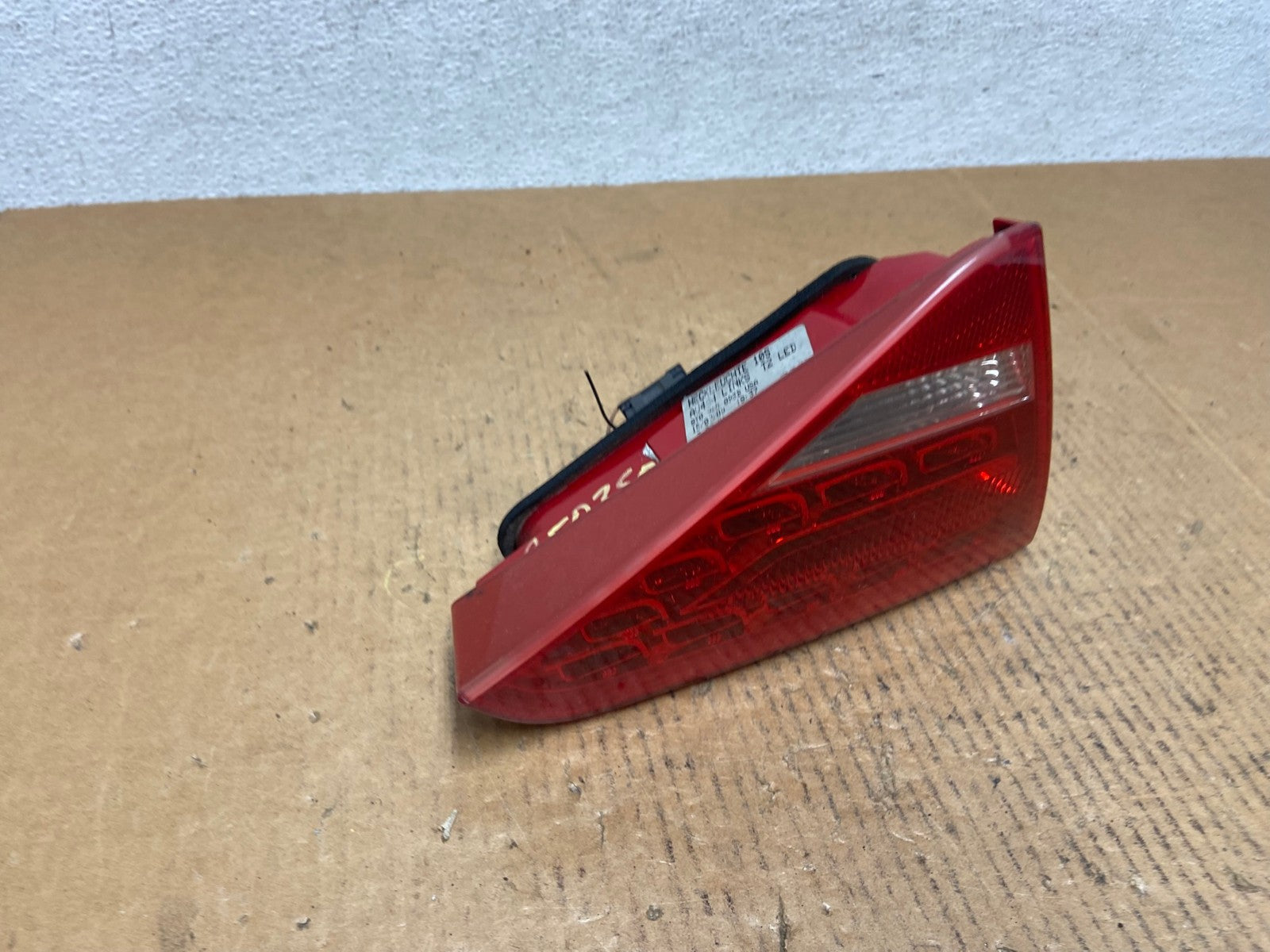2008-2012 Audi A5 Left Driver LH Side Inner LED Tail Light AE0350 LK2
