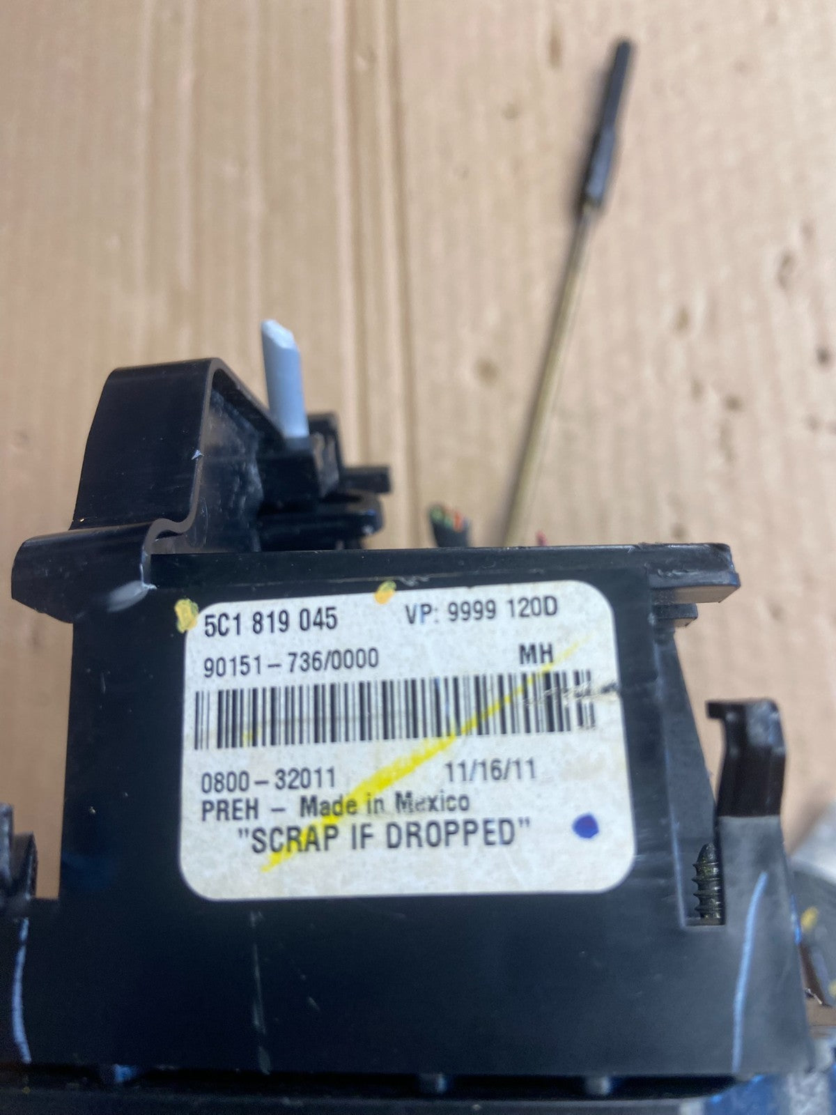 2011 - 2014 Volkswagen Jetta Center Climate Control Panel AC Heater af6232 DG4