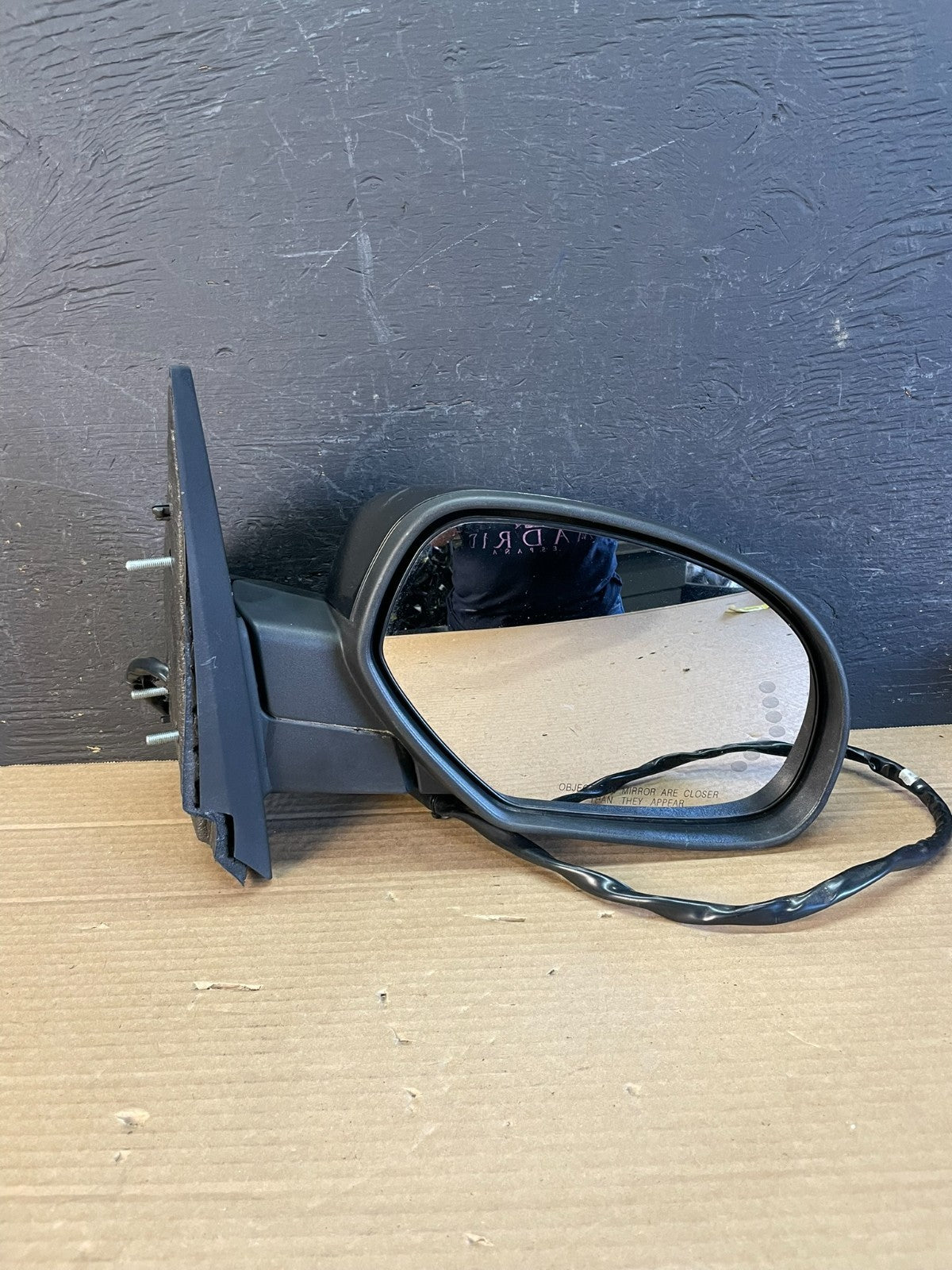 2007 to 2008 Gmc Yukon Right Passenger Turn Signal View Door Mirror AE8639 DW9