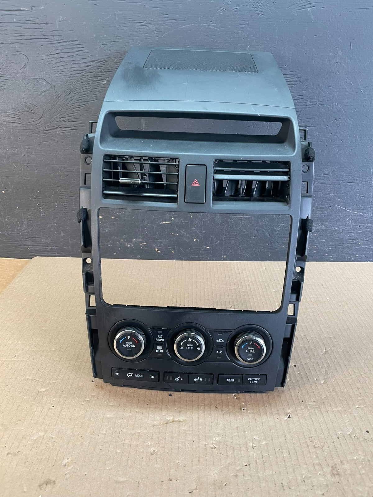 2010 - 2015 Mazda CX-9 Radio Dash Trim Bezel W/Vent AC Climate Control AE3448 DG0
