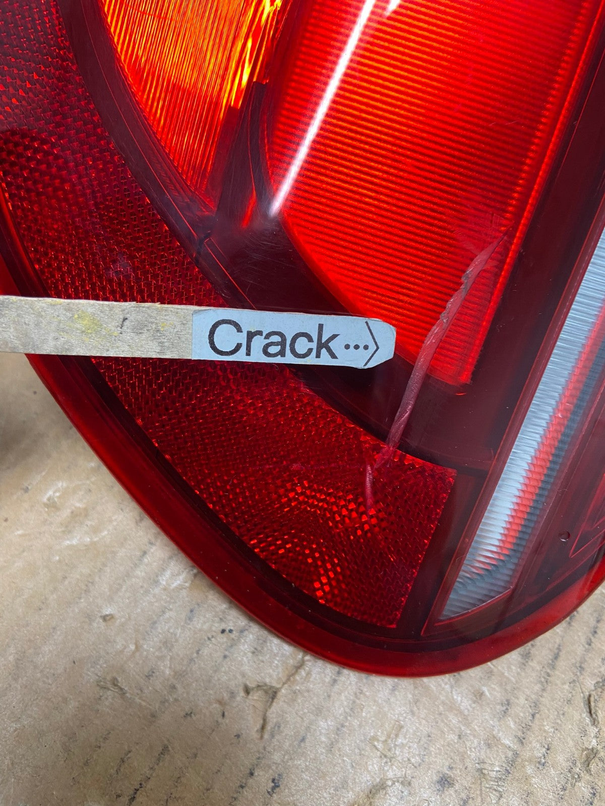 2011 2012 2013 Bmw X5 E70 Right Passenger Side Rh Tail Light AE1329 LK5