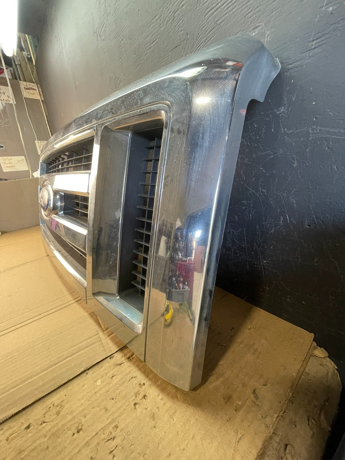 2008 to 2014 Ford Econoline E150 E250 Front Upper Chrome Grill Grille ac5267 DG2