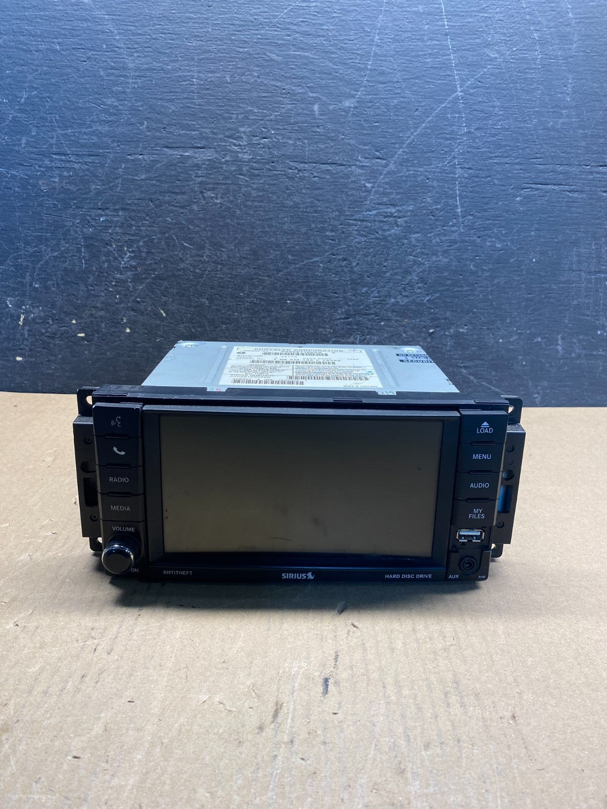 2011 2017 Jeep Dodge Chrysler Screen Display CD Player Satellite Radio AG1813 DG0