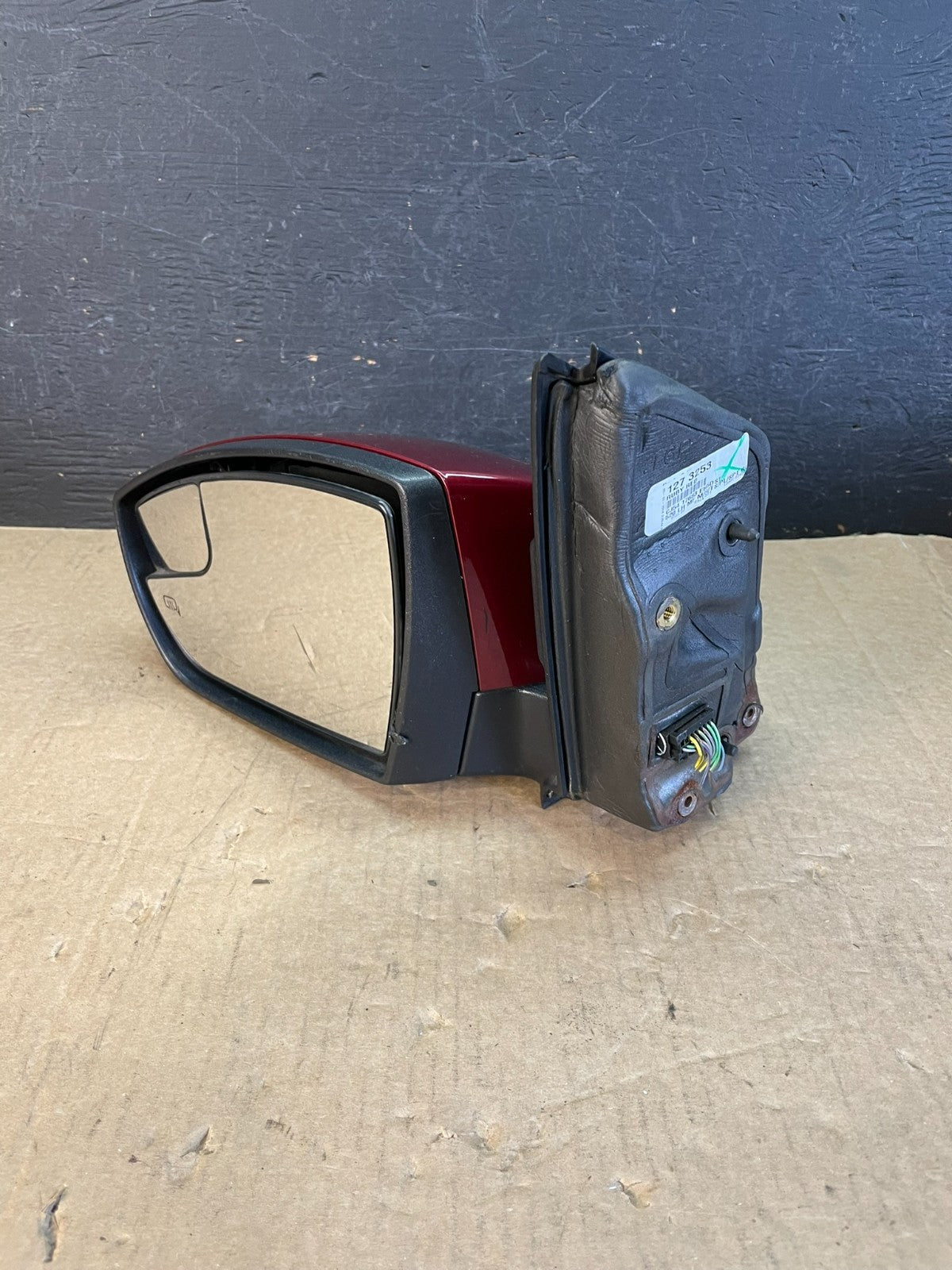 2013 to 2017 Ford Escape Left Driver Lh Power Turn Door Heated Mirror AB3931 MS2