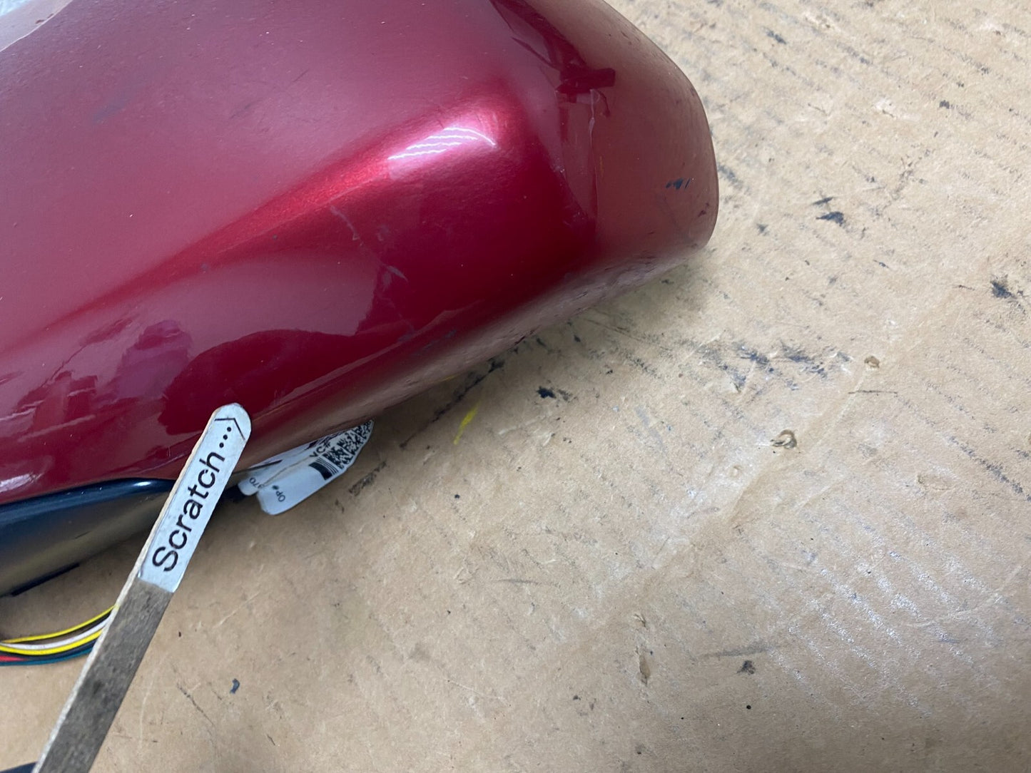 2008 to 2014 Cadillac CTS Left Driver Lh Power Door Mirror Oem N4358 DG4
