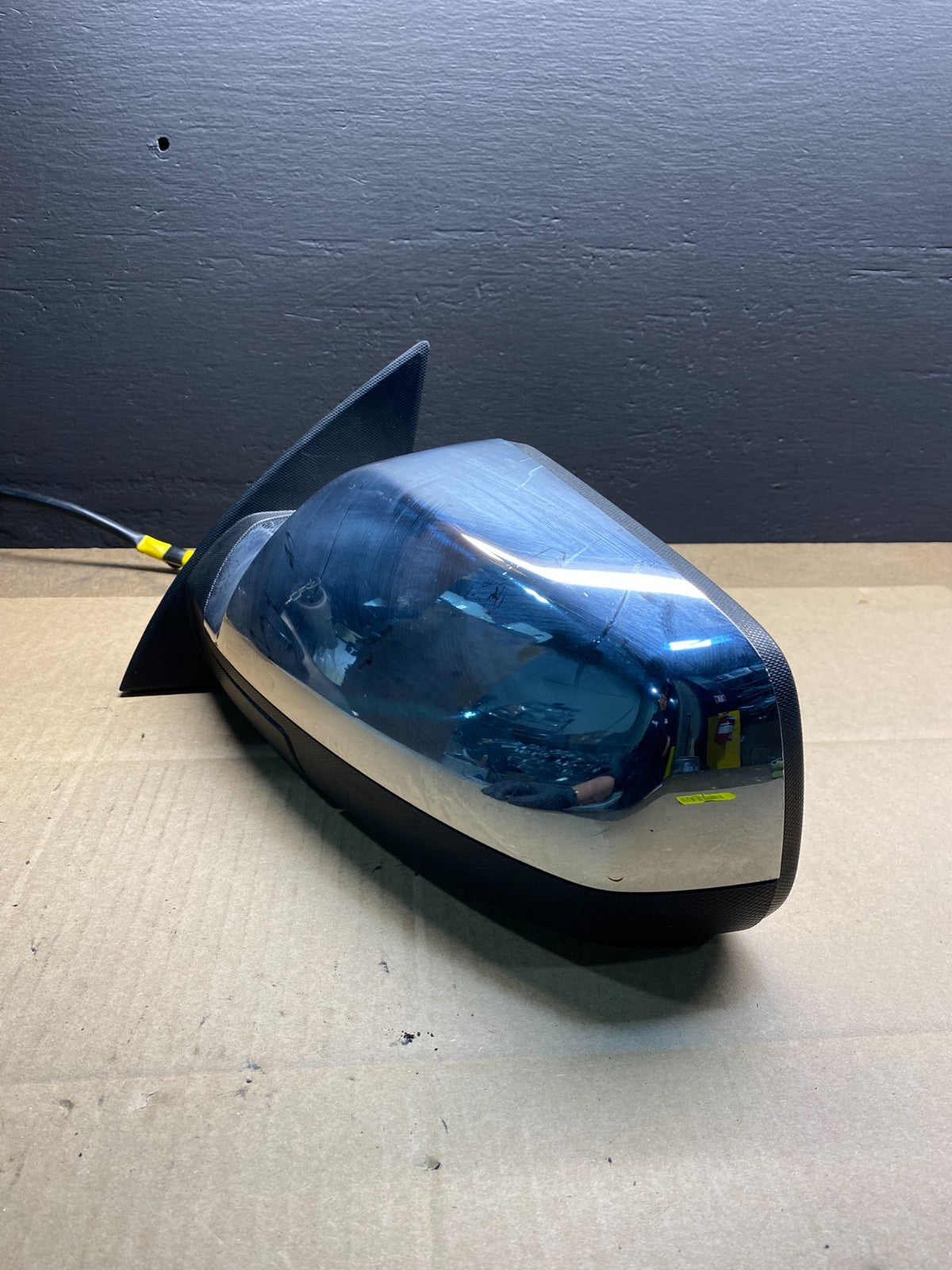 2010 to 2015 GMC Terrain Left Driver Lh Heated Chrome Door Mirror OEM AB4073 DW2