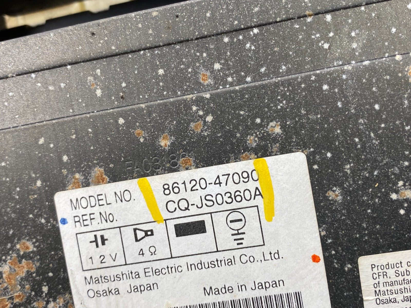 2004 2005 2006 Toyota Prius OEM Radio AM/FM CD Player Oem U5260 DG6