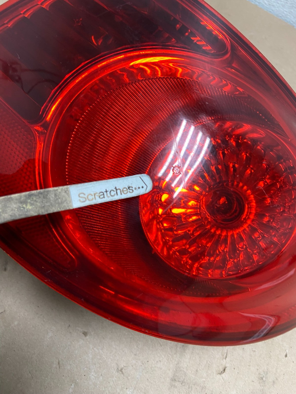 2007 to 2010 Hyundai Elantra Sedan Right Passenger Side Tail Light AG5765 DW3