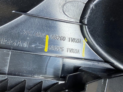 2011 2012 2013 Nissan Rogue Dash Upper Center Radio Bezel Trim T8436 DG5