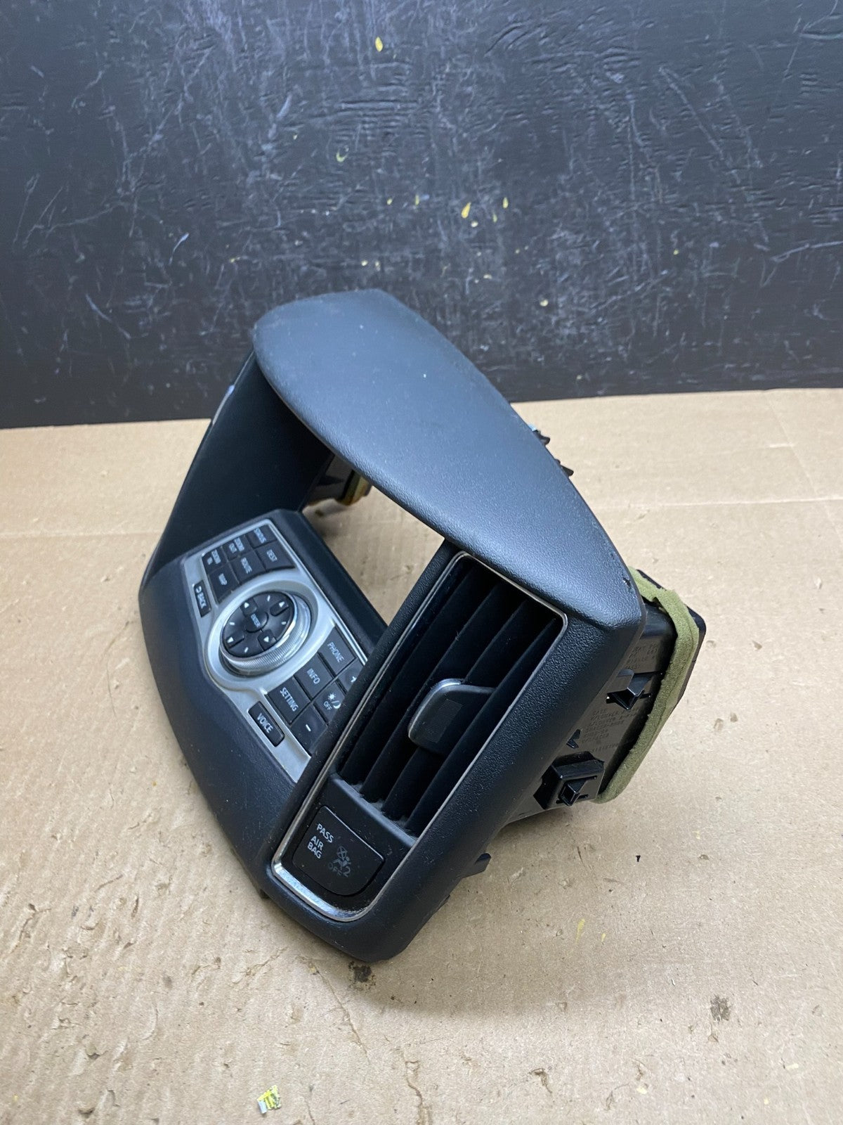 2011 2012 2013 Nissan Maxima Radio Audio Panel Control Bezel Trim AC6606 DG1
