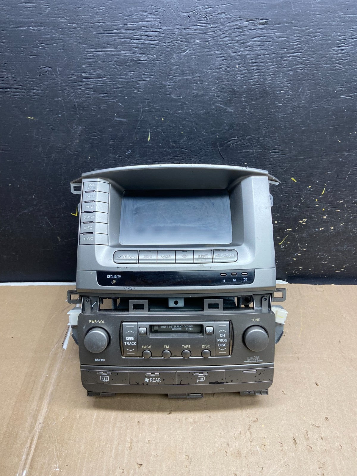 2004 to 2007 Lexus LX470 Radio Display Dash Heat Air AC Climate Control AB20100