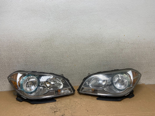 2008 to 2012 Chevrolet Malibu Left+Right Side Set Headlights AB4807 DW0