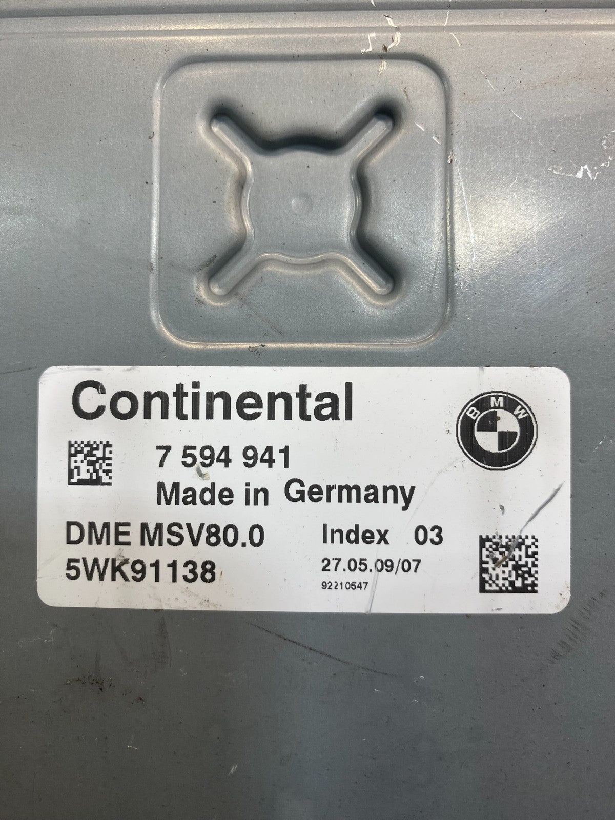2008 - 2010 BMW 328i 528i E90 ECM ECU Engine Computer 7594941 AB7501 DG2