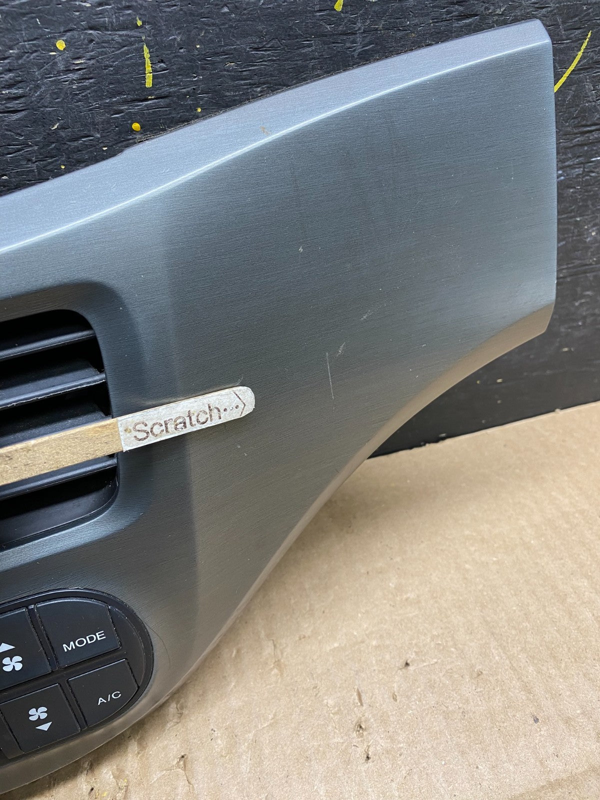 2005 to 2010 Honda Odyssey Radio Climate Control Dash Trim Bezel v7470 DG3