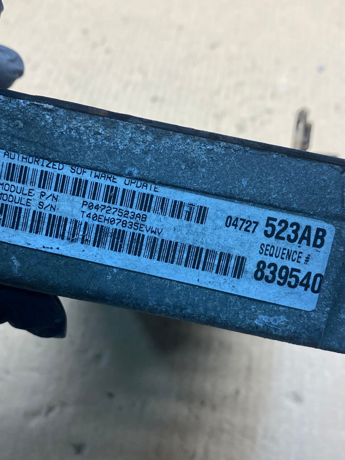 2003 Dodge Caravan Engine Computer Module ECU AH3350 LK2