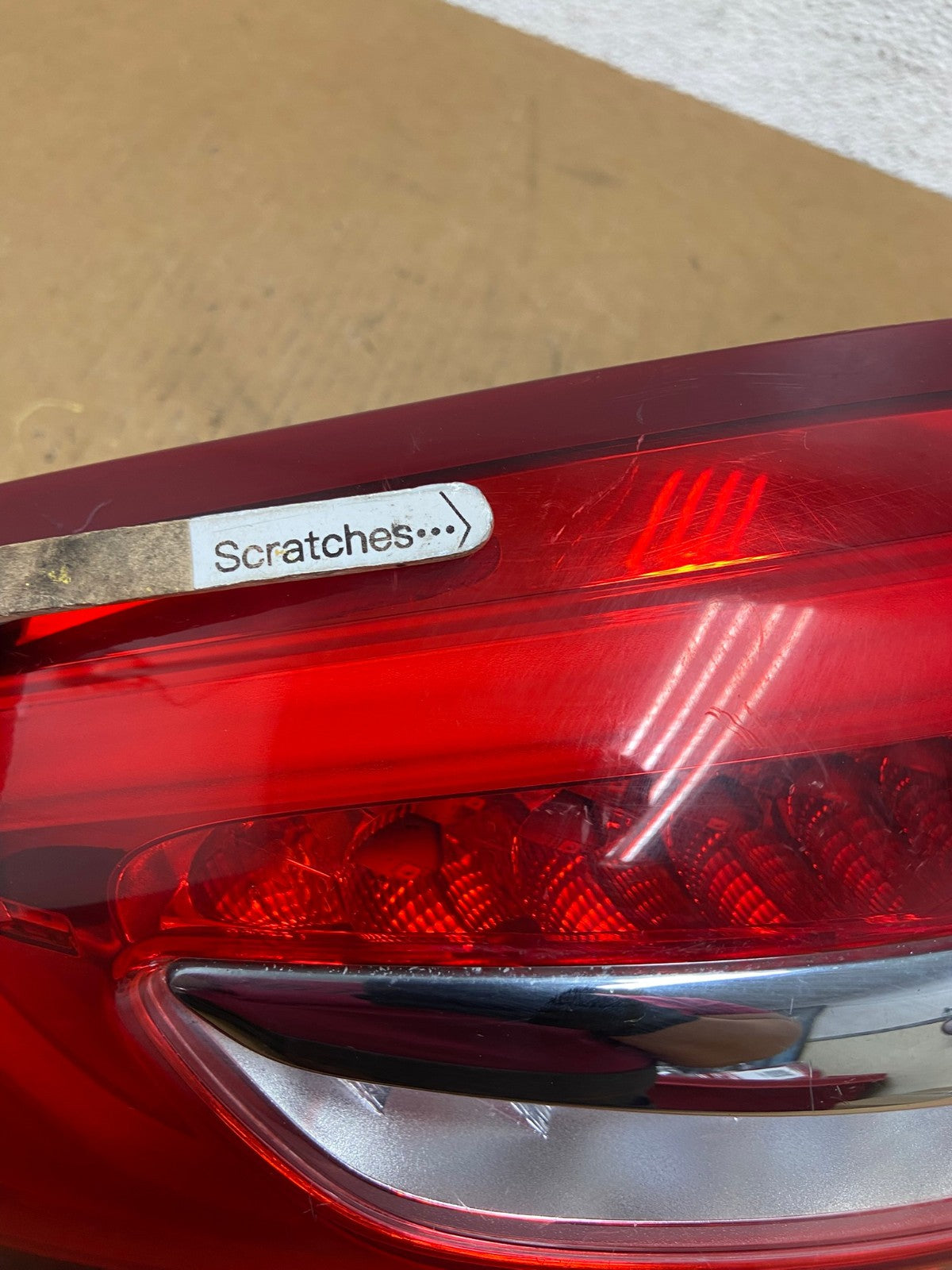 2017 - 2018 Ford Fusion Left Driver LH Side Tail Light AD9355 LK3
