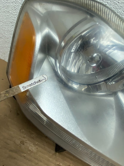 2008 to 2014 Dodge Avenger Right Passenger Side Halogen Headlight AD4255 DW3