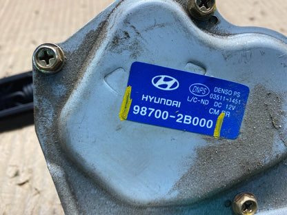 2007 - 2010 Hyundai Santa Fe Rear Glass Windshield Wiper Motor X4633 DG6