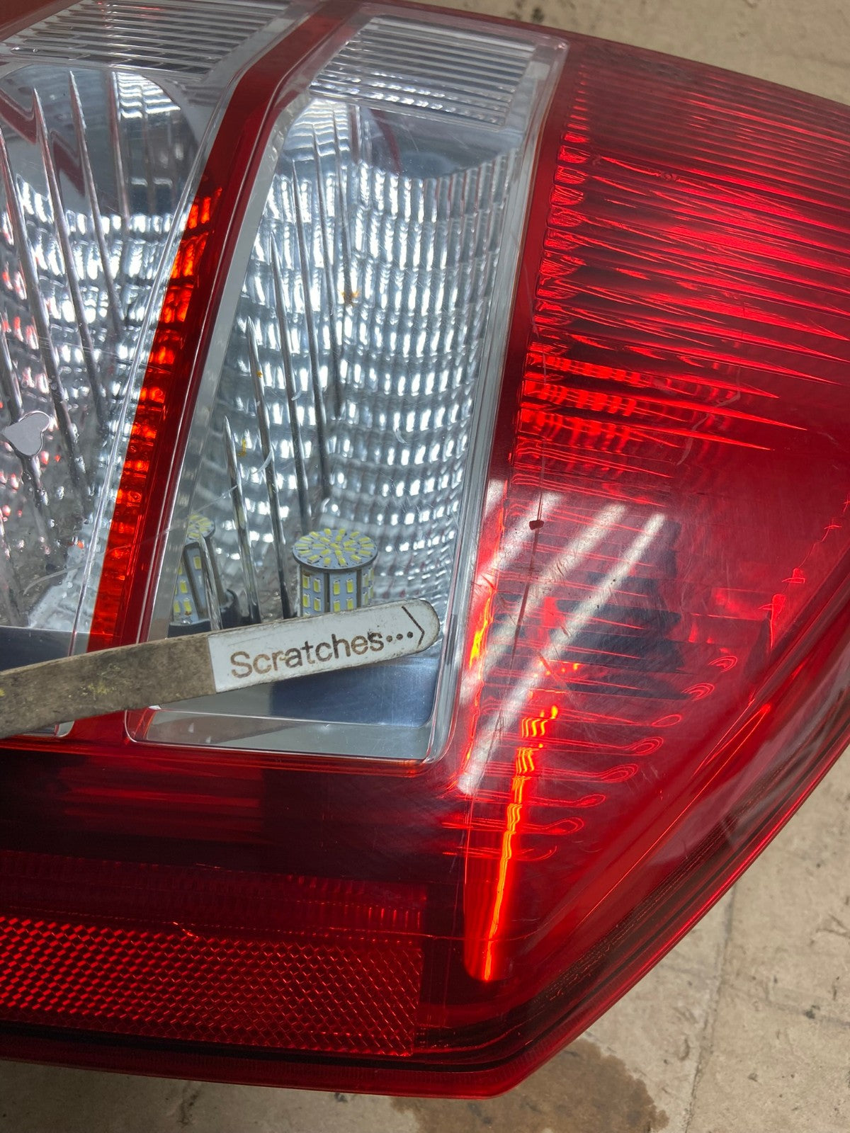 2007 2008 2009 2010 Jeep Compass Right Passenger Rh Tail Light AG5660 LK3