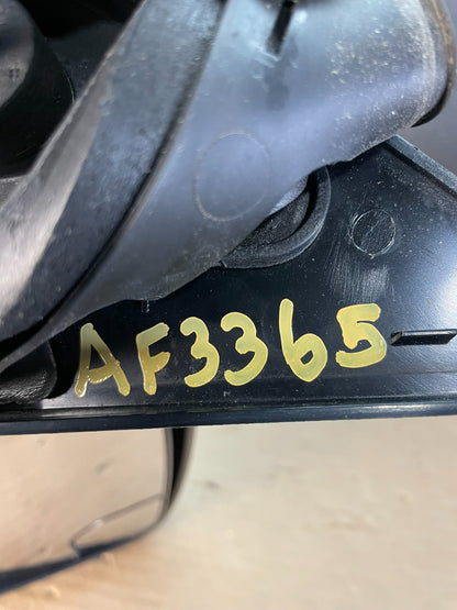 2011 to 2012 Ford Fusion Milan Right Passenger View Door AF3365 DW10