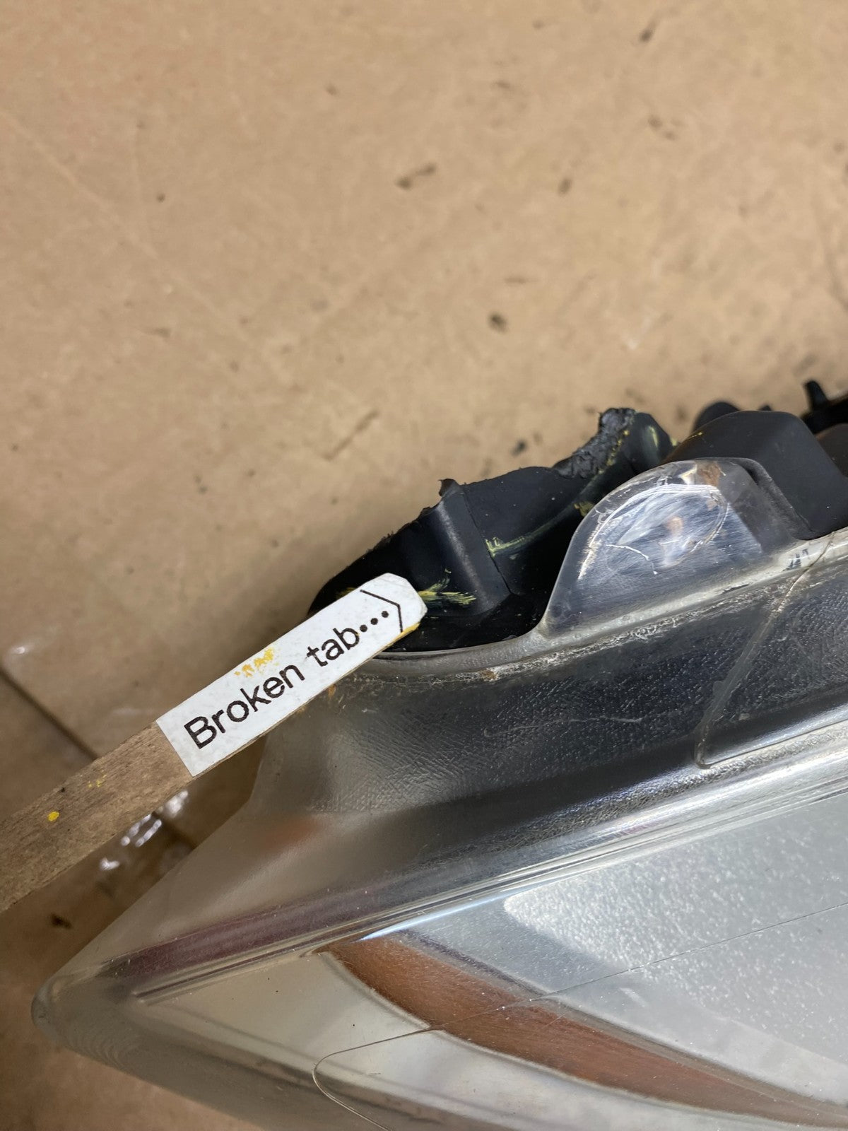 2012 2013 2014 Ford Focus Left Driver Lh Side Halogen Headlight AE6508 DW5