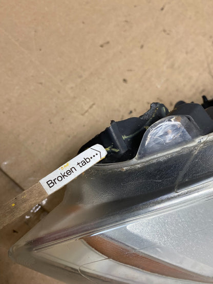 2012 2013 2014 Ford Focus Left Driver Lh Side Halogen Headlight AE6508 DW5