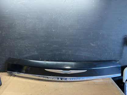 2011 to 2016 Chrysler Town & Country Tailgate Trim w/ Camera Panel R2216 DG0