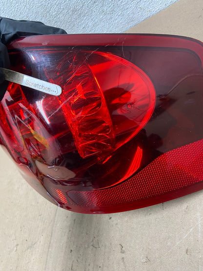 2011 to 2014 Dodge Avenger Right Passenger Rh Side Tail Light AG4714 GD6