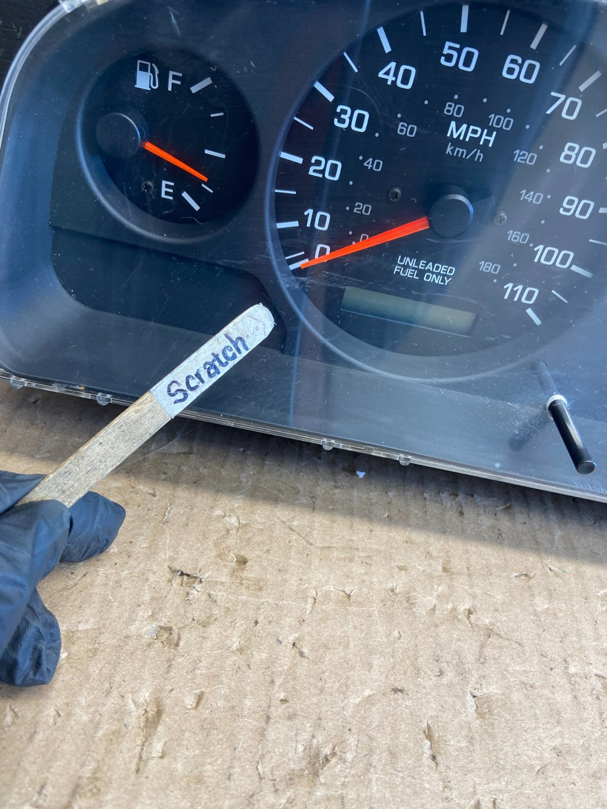 2000 2001 Nissan Frontier Xterra Cluster Speedometer Instrument AE4123 DG1