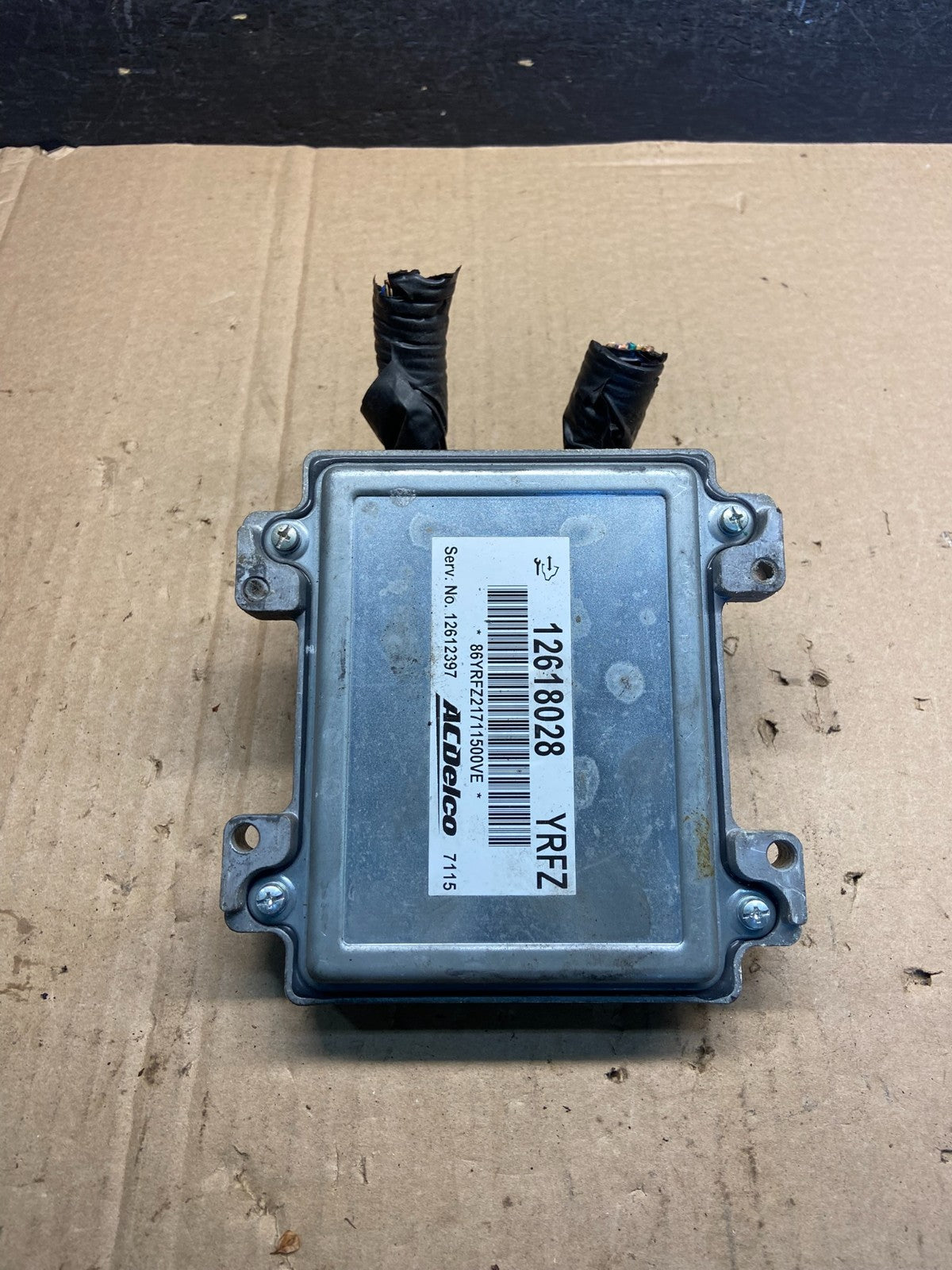 2008 - 2012 Chevrolet Malibu Ecu Engine Control Module Unit Ecm AE2335 DW1