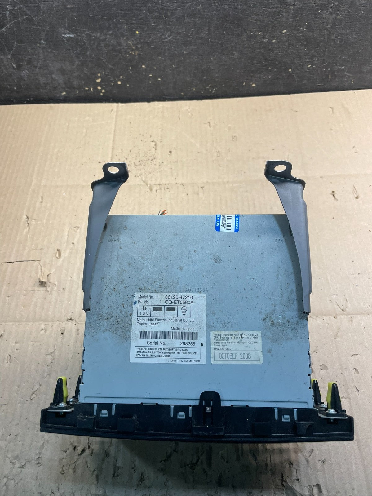 2006 to 2009 Toyota Prius OEM Radio AM/FM CD Player Oem X8477DG7