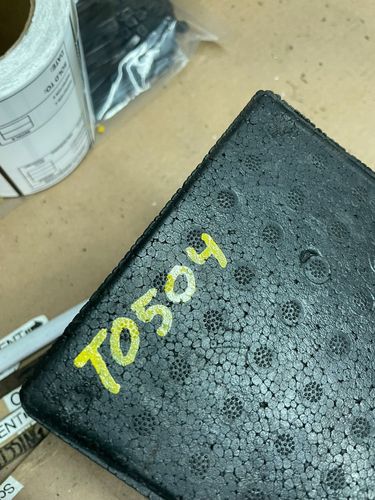 2010 2011 2012 Ford Taurus Rear Bumper Absorber Impact Foam T0504 DG7