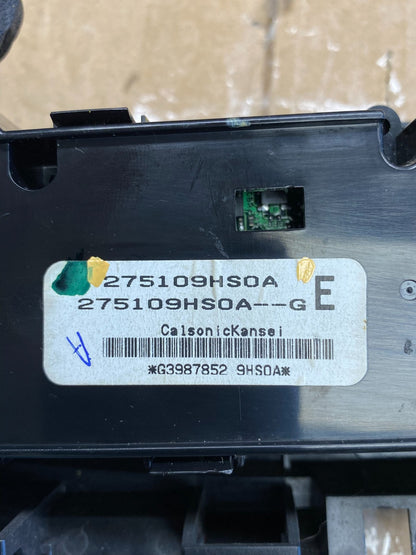 2016 2017 Nissan Altima A/C Temperature Climate Control AH5487 DG4