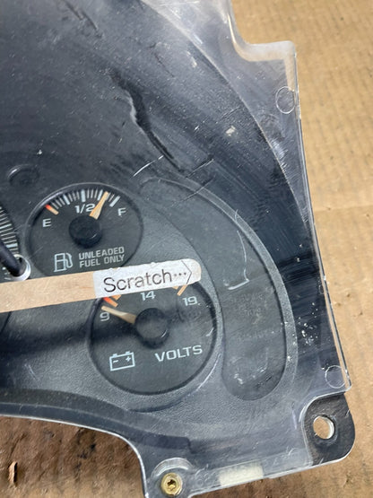 2000 to 2005 Chevrolet Astro Cluster Gauge Speedometer ECM ab2886 DG1