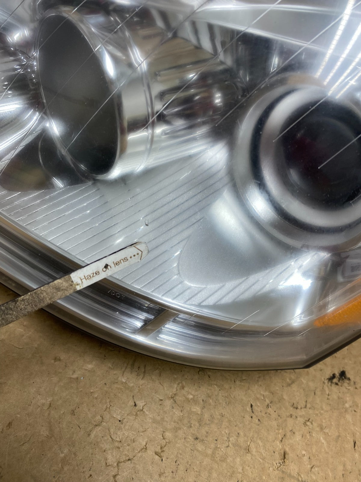 2007 to 2009 Mercedes GL-Class GL450 Headlight Left Driver LH DEPO AI3640 DW4