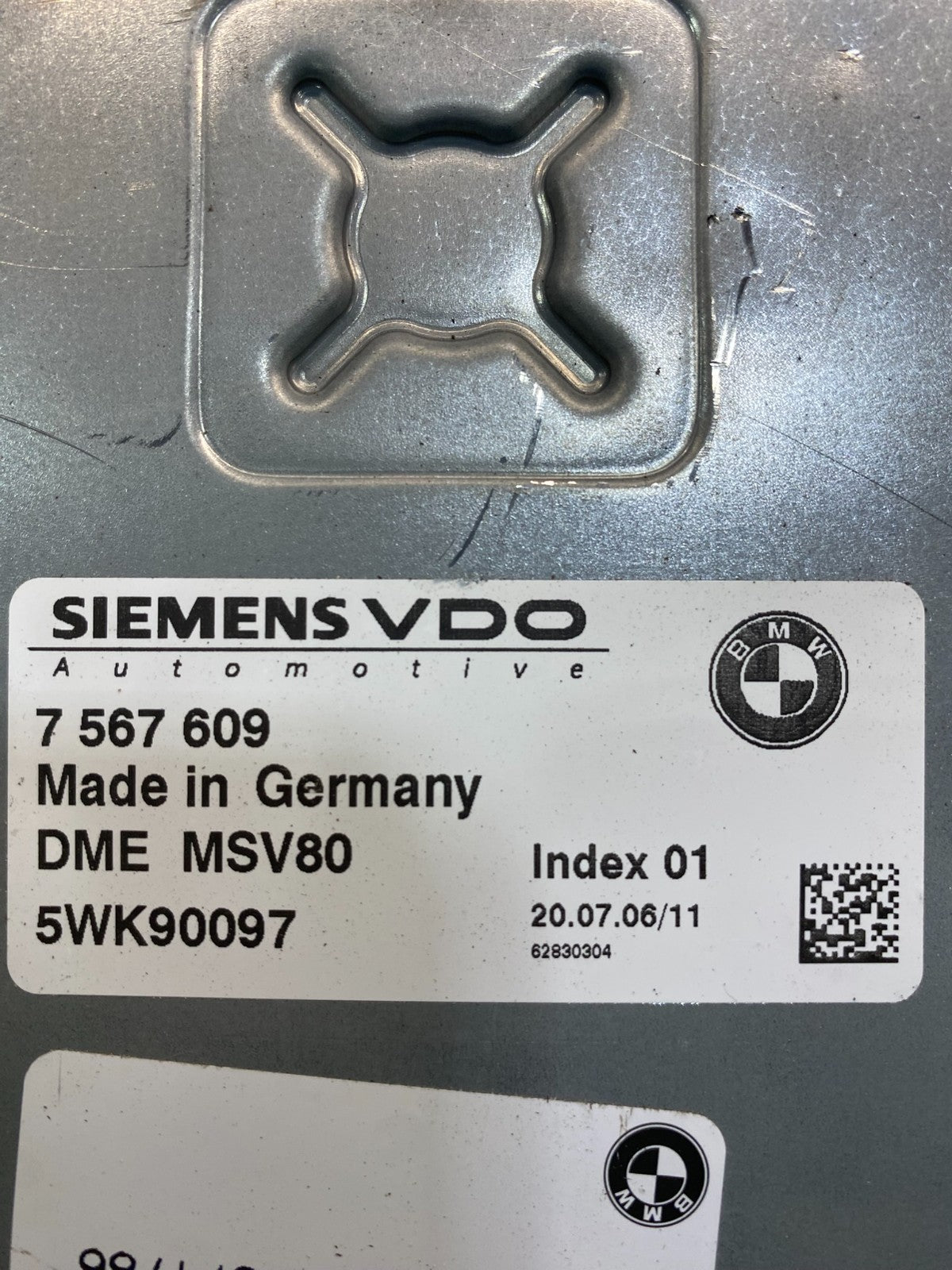 2007 to 2010 Bmw 328i X3 Ecm Ecu Engine Computer Module 7567609 ac0980  DG2