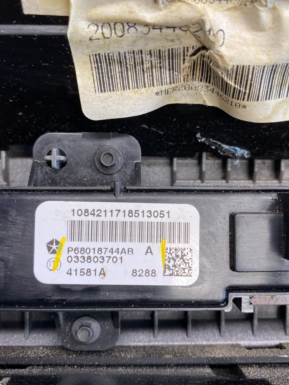 2009 2010 Dodge Journey Center Dash A/C AC Climate Control Bezel Trim AC9489 DG5