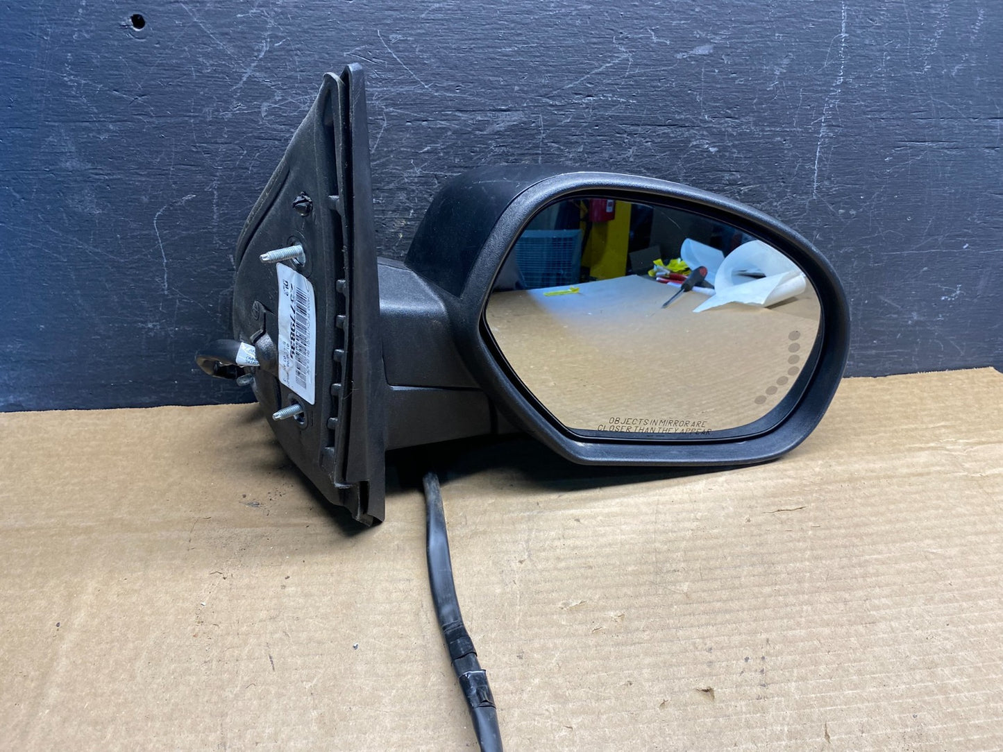 2007 to 2008 Gmc Yukon Right Passenger Turn Signal View Door Mirror AD9752 DW2