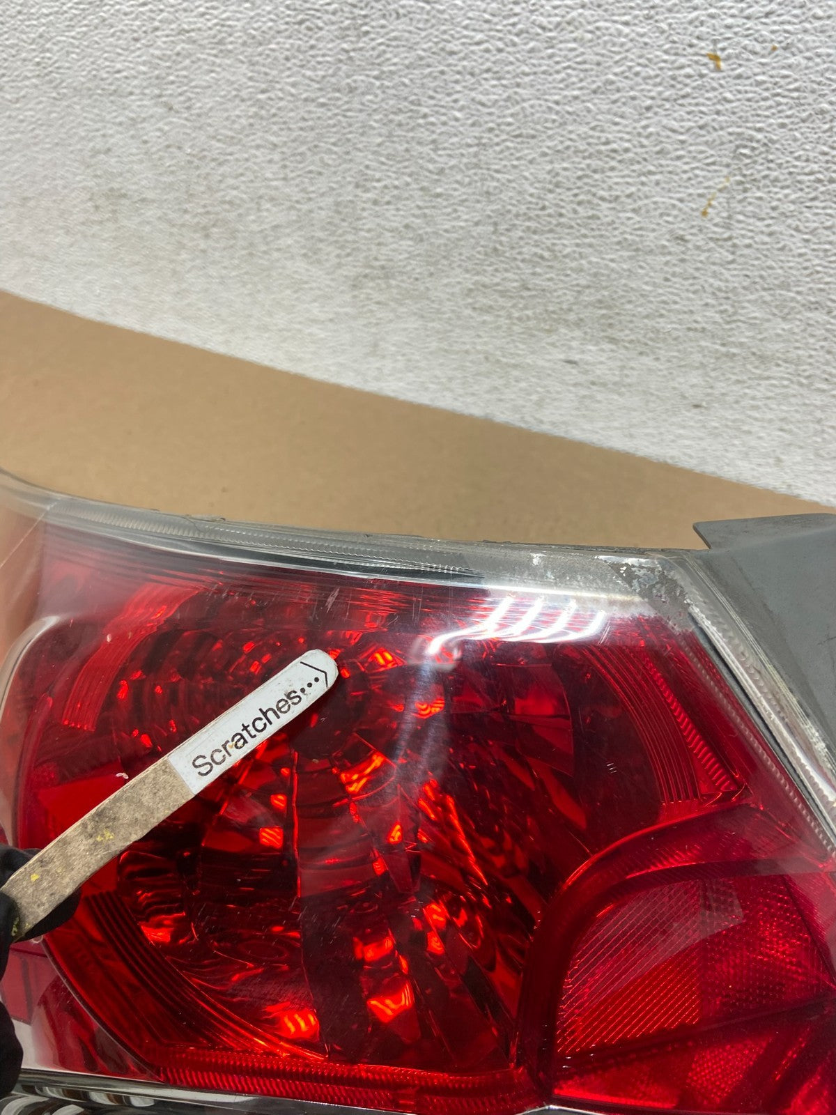 2008 to 2012 Honda Accord Sedan Tail light Left Driver LH Side AD6480 DW4
