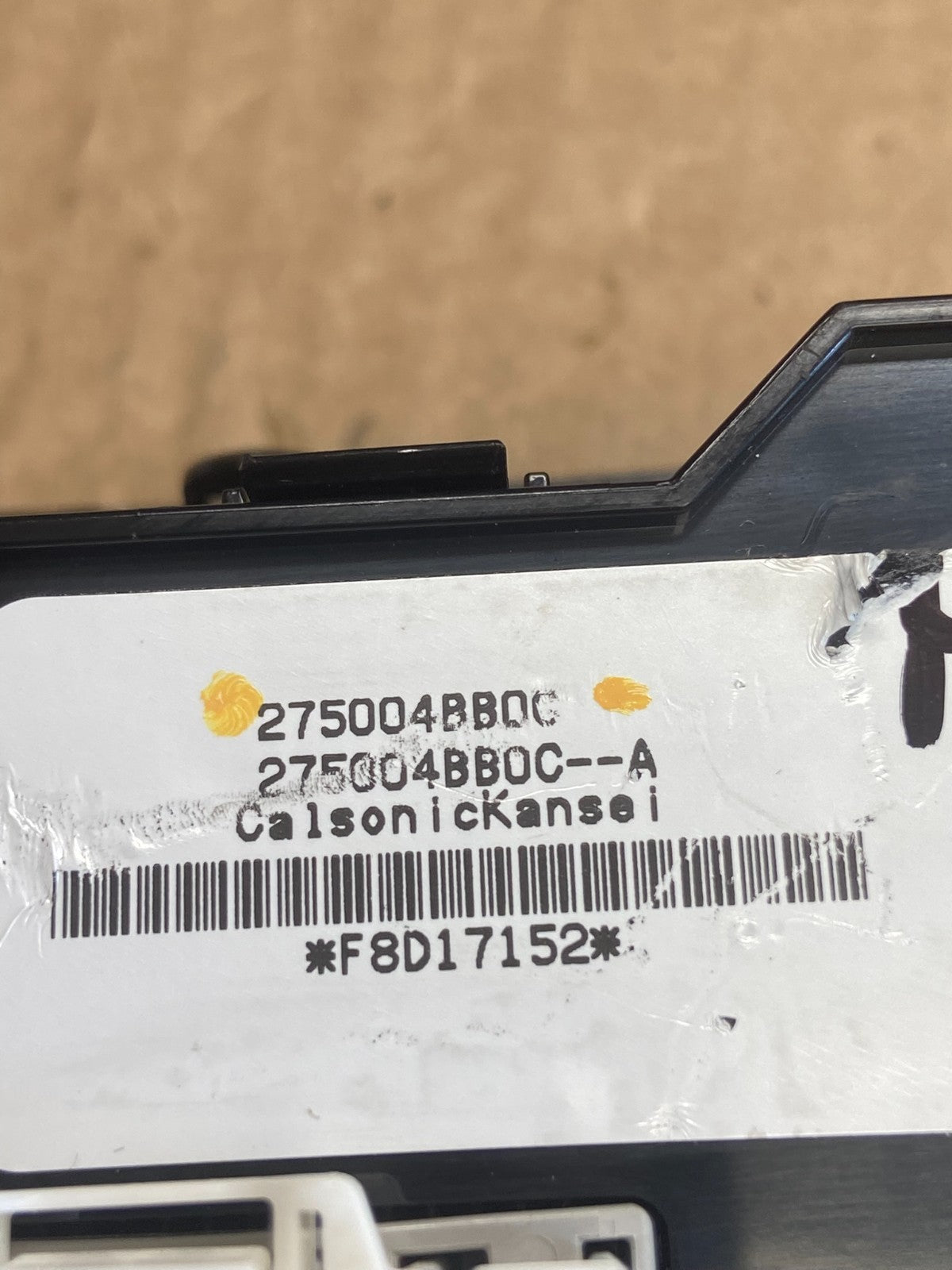 2014 2015 2016 Nissan Rogue Heater Temperature AC Climate Control AF6253 DG5