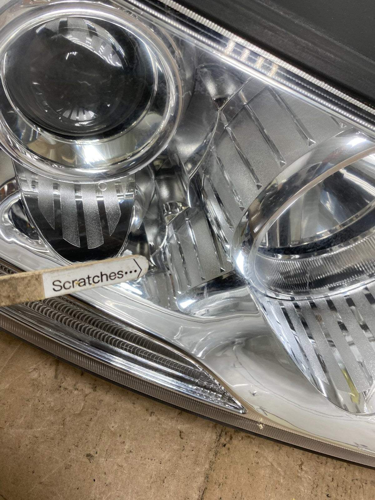 2009 to 2010 Hyundai Sonata Right Passenger RH Side Headlight Halogen AC6076 DW3