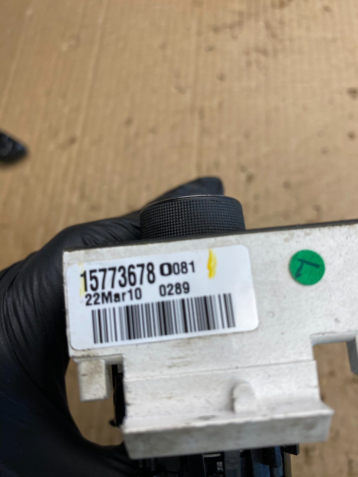 2008-2010 Chevrolet Express 1500 2500 3500 Climate Control Panel AC9537 DG3
